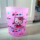 Sanrio Hello Kitty 10.25” Trash Can – Cute Storage Bin for Girls & Ladies KM6