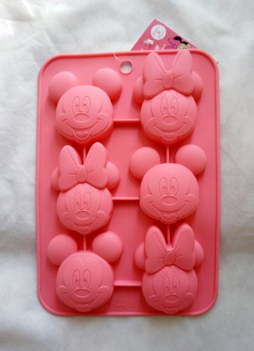 Disney Mickey Mouse Silicone Mold for Cake, Pudding, Jello, Chocolate, Ice Cubes