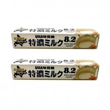 UHA 8.2 Milk Sugar Original Candy Bars x 2 - Creamy Japanese Treat