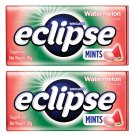 2 x Eclipse Sugarfree Mints - Watermelon, 30g, Juicy & Refreshing