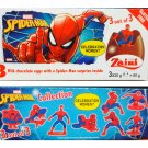 Zaini Marvel Spiderman Chocolate Surprise 3 Eggs With Mini Toy Figure Inside
