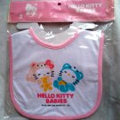 Sanrio Hello Kitty Baby Bib Cotton babies Muslins feeding meal time kids kid