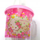 Sanrio Hello Kitty Baby Training Cug 210ml with Straw Cup Pink girls kids child