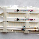 Disney Mickey & Friends Cutlery Set - Chopsticks, Fork, Spoon, Bento Accessories for Kids