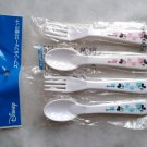 Disney Mickey & Minnie Mouse Fork & Spoon Set - Bento Accessories for Kids