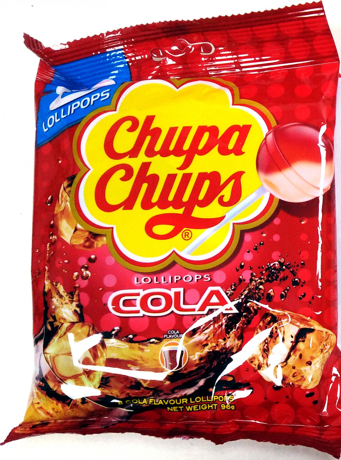 Chupa Chups Fresh Cola flavor Lollipops hard candy sweet candies kids