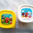 Bandai Anpanman Mini sized Seal Square Bento Box Container Set of 2 back to school kids