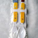 Disney Winnie The Pooh Fork & Spoon Set kids child cutlery back to school