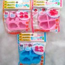 3 Sets Japan Silicone Animal Heart Ice-Cube Molds - Chocolate & Jelly Moulds