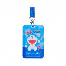Doraemon Lanyard with ID Tag - School & Work Card Holder for Kids