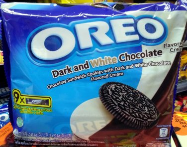 Oreo Dark & White Chocolate Cream Sandwich Cookies &acirc;�� Tasty Biscuit Snack Pack