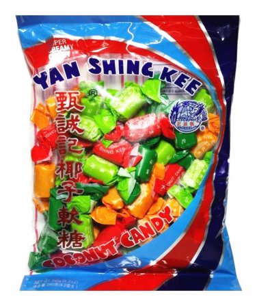 Yan Shing Kee Coconut Creamy Soft Candy 220g - Delicious Sweet Snacks
