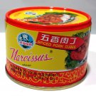 Canned Spiced Pork Cubes - 142g Ready-to-Eat Meat Snack