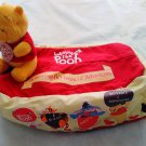 Disney Winnie The Pooh Tissue Box Cover & Drawstring Bento Lunch Box Bag Gift Set