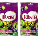 Ribena Blackcurrant Pastilles Candy - 2-Pack Sweet Treats