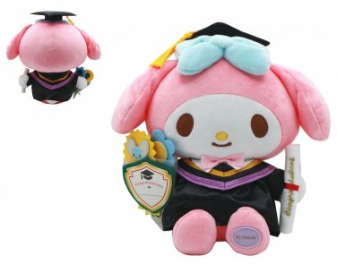 Sanrio My Melody 8" Plush Doll &acirc;�� Graduation Gift for School & University Girls SG23-K