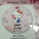 Sanrio Hello Kitty Shower Cap Cute Waterproof Bath & Hair Care Accessory for Women CZ Crystal Design Sanrio Hello Kitty Shower Cap Cute Waterproof Bath & Hair Care Accessory for Women CZ Crystal Design