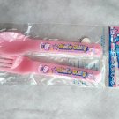 Sanrio Hello Kitty Plastic Fork & Spoon Set for Kids – Back to School Essentials Sanrio Hello Kitty Plastic Fork & Spoon Set for Kids – Back to School Essentials