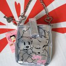 Authentic Betty Boop & Pudgy Silver Purse Bag – Stylish Pouch Case Authentic Betty Boop & Pudgy Silver Purse Bag – Stylish Pouch Case
