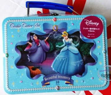Disney Cinderella 10-Piece Cookie Cutter Set for Baking & Biscuit Molds Princess