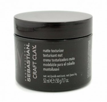 Sebastian Craft Clay 52ml Matte Texturizer for Remoldable Hair Styling