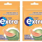 2 x Wrigley's Extra Xylitol Sugarfree Melon Chewing Gum Fresh Breath