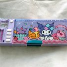 Sanrio Kuromi & My Melody Magic Pen Case Multi-Function Pencil Box for School Stationery Sanrio Kuromi & My Melody Magic Pen Case Multi-Function Pencil Box for School Stationery