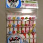 Colorful Pop Dot & Pop Flower Food Picks Cupcake Picks Fruit Picks 2 Sets of 24 Pcs party