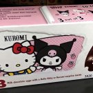 Zaini Hello Kitty & Kuromi Chocolate Surprise Eggs – 3-Pack with Mini Toys New Zaini Hello Kitty & Kuromi Chocolate Surprise Eggs – 3-Pack with Mini Toys New