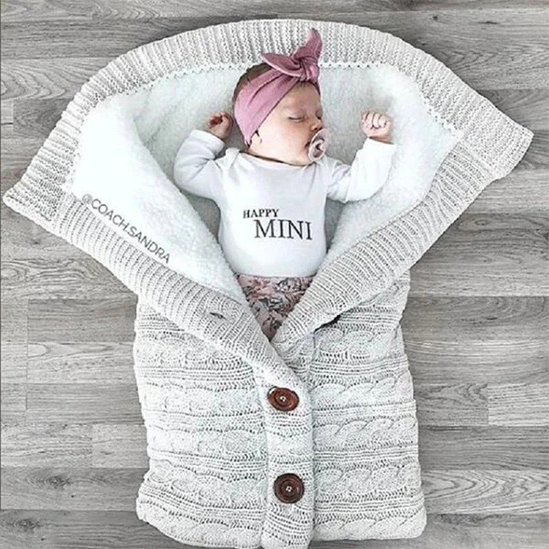 Baby Winter Pod Knit Blanket