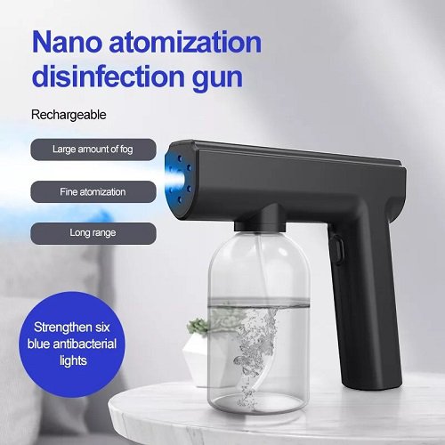 Nano Wireless Blue Light Disinfecting Spray