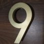 7 inch bronze 3D address numbers with illumination