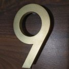7 inch bronze 3D address numbers with illumination