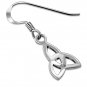 Celtic Trinity Triquetra Sterling Silver Earrings