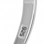 Twisted Band Silver Ring, MIX US SIZE, 925 Plain Solid Silver