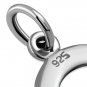 Small Irish Claddagh Sterling Silver Pendant