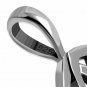 CELTIC TRINITY KNOT SILVER PENDANT, PLAIN SOLID STERLING SILVER, pn103