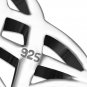 Celtic Knot Silver Pendant, set w Syn Opal Stone, 925 Solid Sterling Silver,
