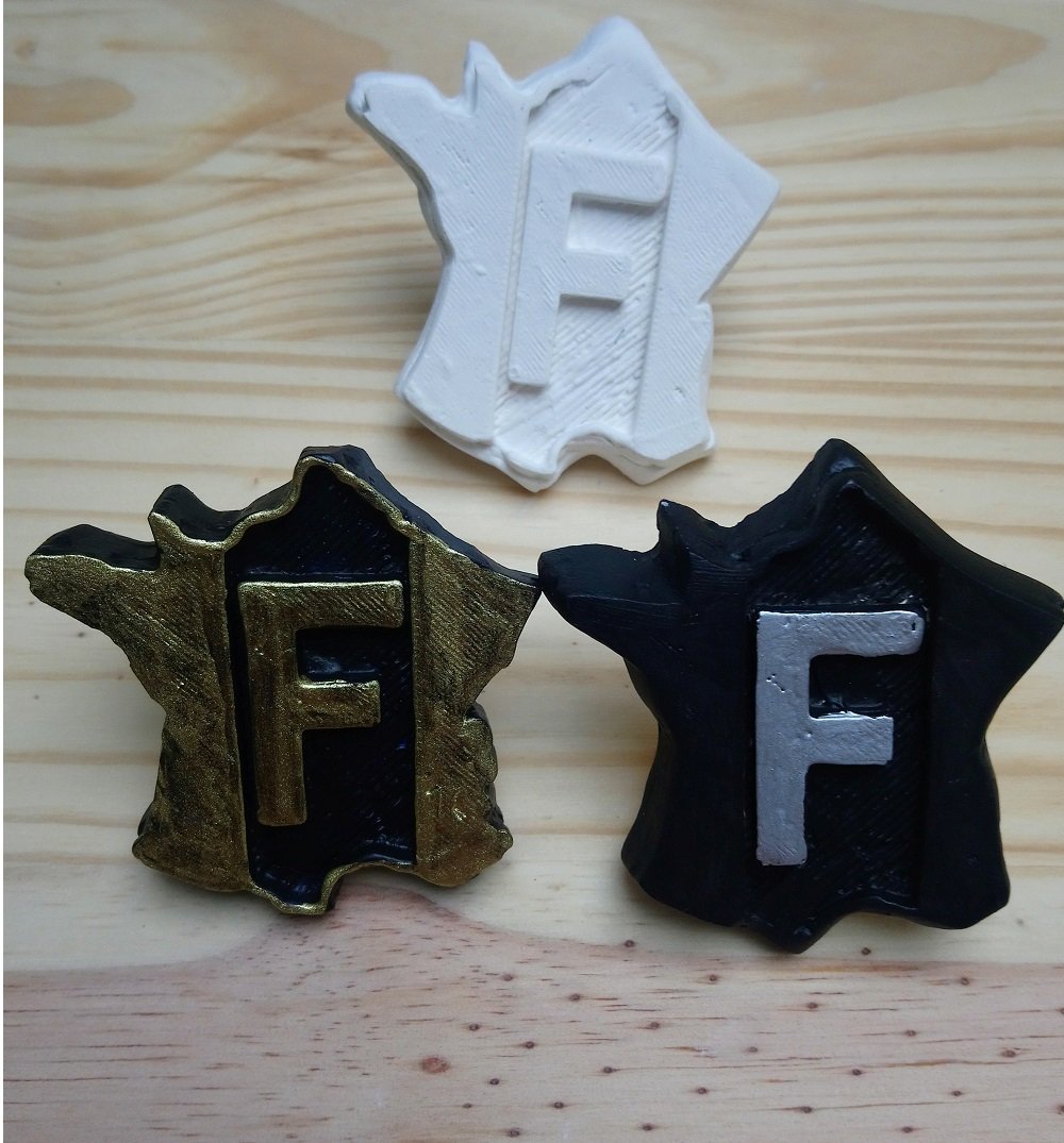 Scented plaster decoration F Set (4)