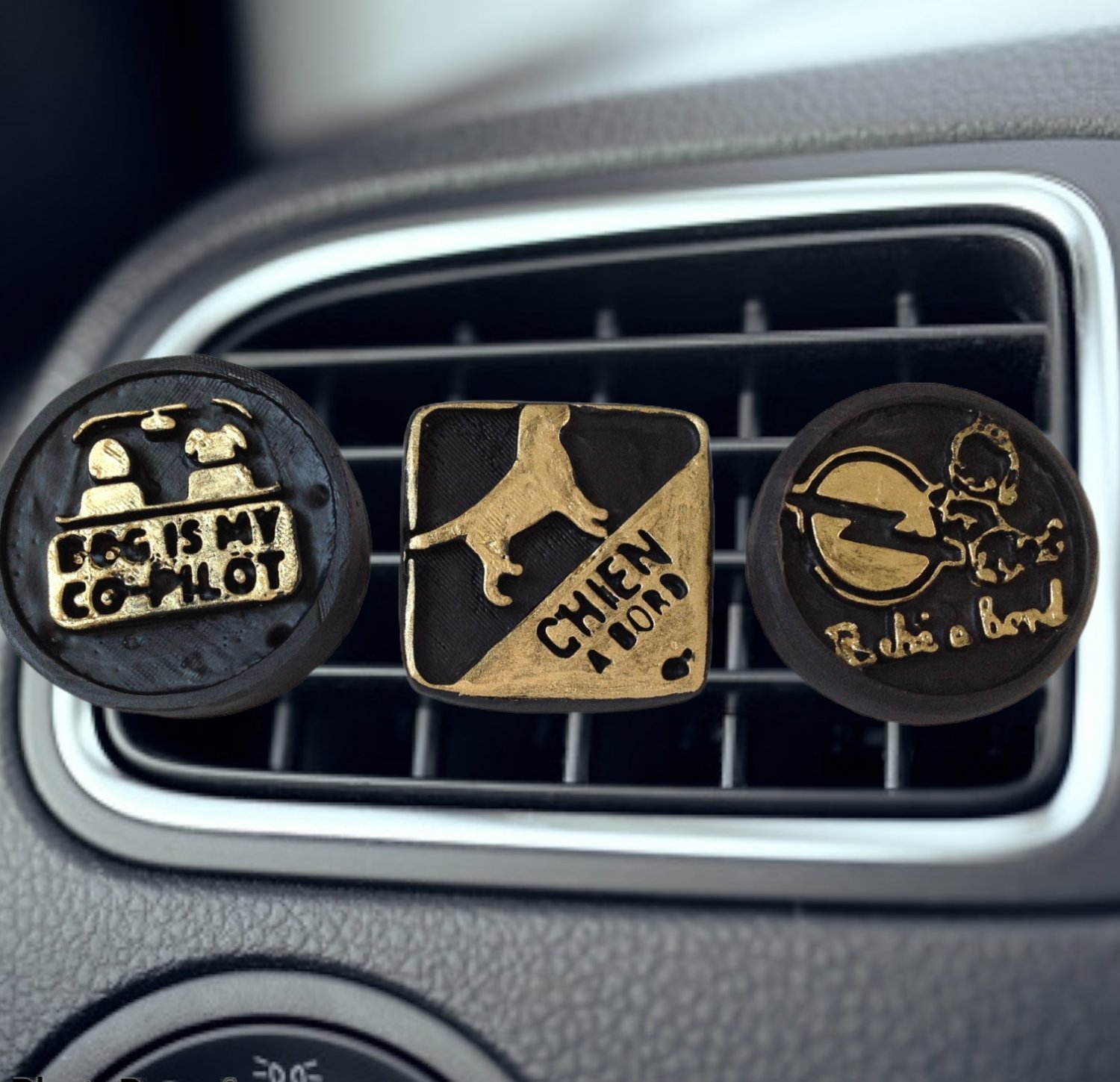 Scented plaster decoration co-pilot Set (4)