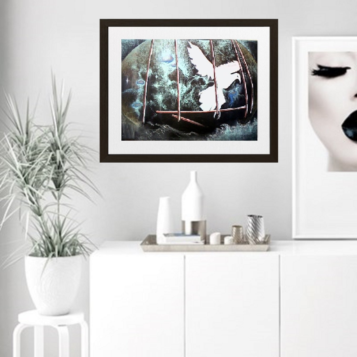 Pastel abstract painting 2021Y