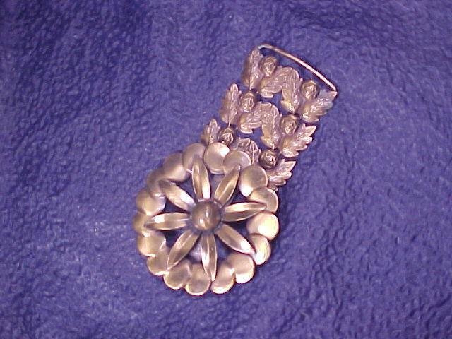 Vintage Kirschenbaum NY Ornate Clip Clasp Buckle