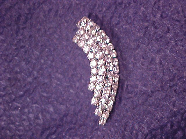 Flashy Rhinestone Vintage Pin - ALL PRICES INCLUDE SHIPPING
