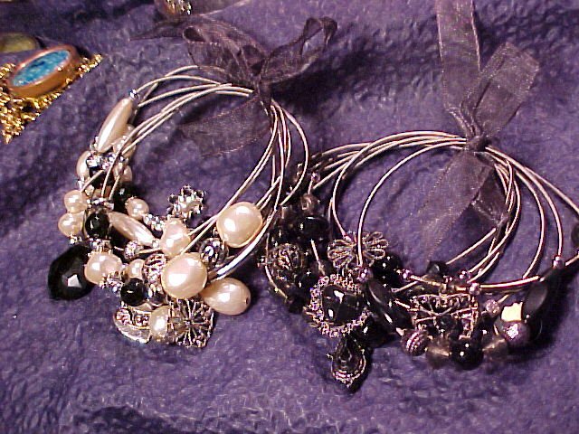 Whimsical & Charming Bangle Charm Bracelets ~ 14