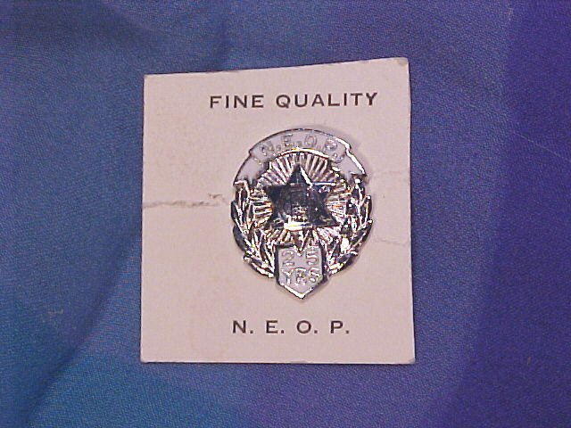 New England Order of Protection Woodsmen Fraternal Medal NEW