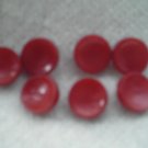 lot of vintage red buttons