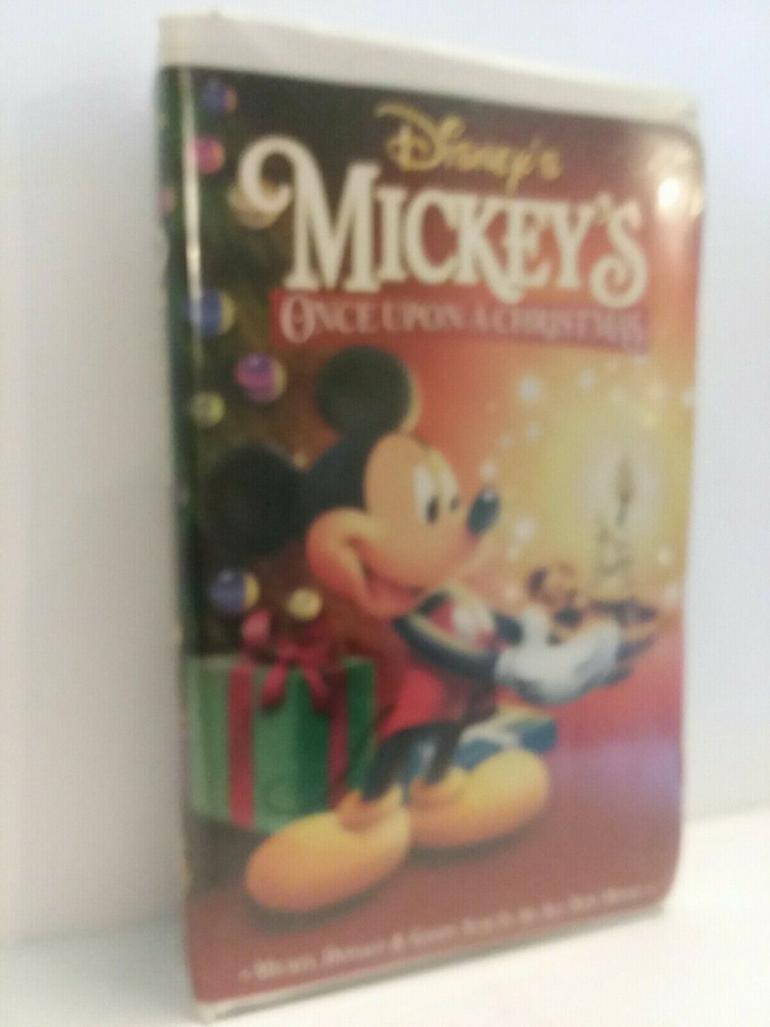 DISNEY'S MICKEY'S ONCE UPON A CHRISTMAS (VHS TAPE )