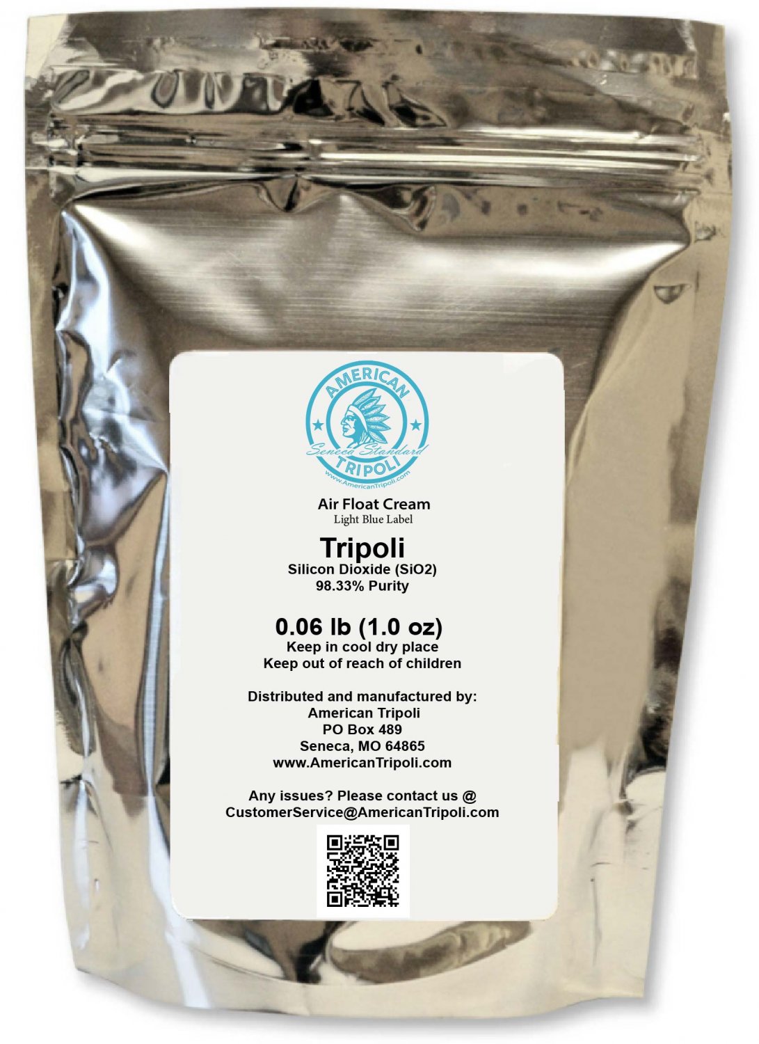 Tripoli Air Float Cream - Silicon Dioxide [SiO2] Pharmaceutical Grade Powder