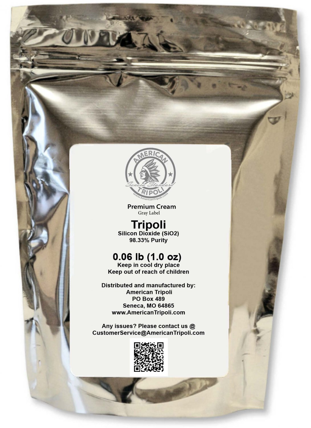 Tripoli Premium (P) Cream - Silicon Dioxide [SiO2] Pharmaceutical Grade Powder
