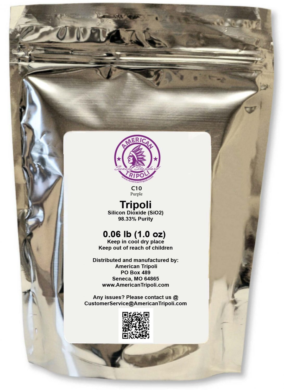 Tripoli C- 10 - Silicon Dioxide [SiO2] Pharmaceutical Grade Powder